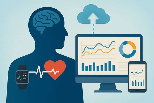A large-scale pseudo real time Biofeedback framework for interactive data collection, analysis, and visualization using smart devices