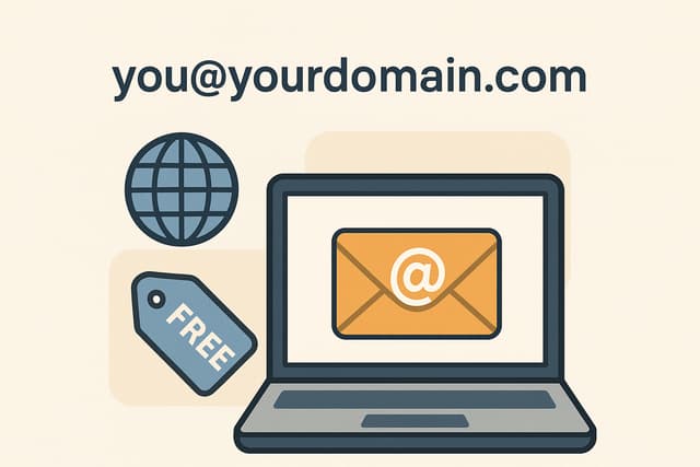 How to Get a Professional Email @YourDomain for Free (Forever)